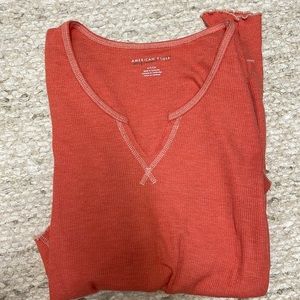 American Eagle waffle long sleeve